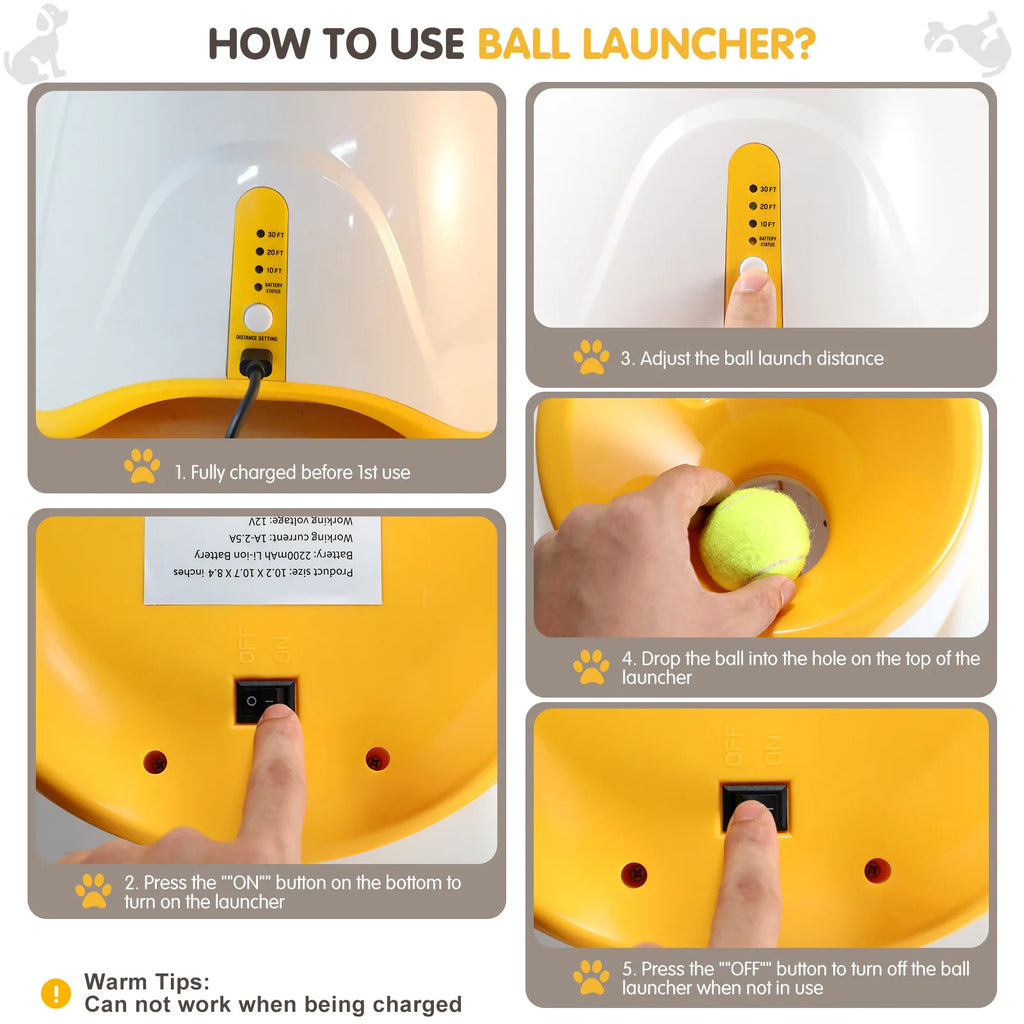 AutoFetch Pro — Automatic Dog Ball Launcher